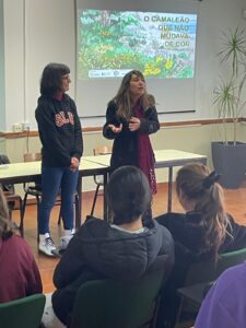 Apresentação do livro – “O Camaleão que não mudava de cor”.